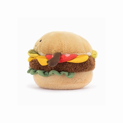 Jellycat Burger USA | 59274KFEH